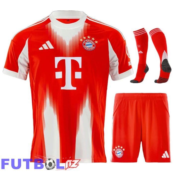 Camisetas De Futbol Bayern Munich Primera (Cortos + Calcetines) 2025 2026