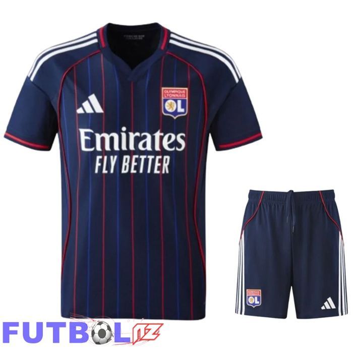 Camisetas De Futbol lyon OL Segunda + Cortos 2025 2026
