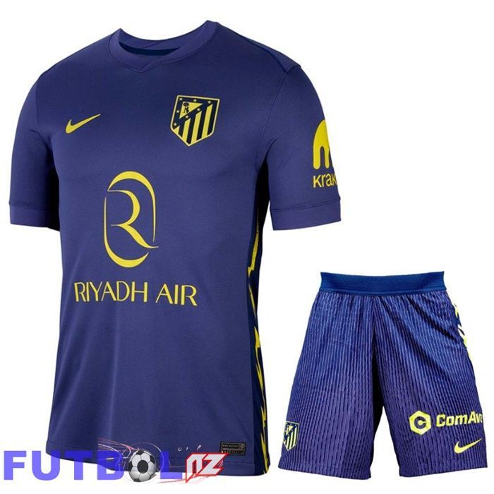Camisetas De Futbol Atletico Madrid Segunda + Cortos 2025 2026