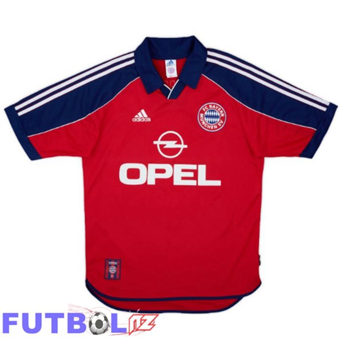 Camisetas De Futbol Bayern Munich Retro Primera Rojo 2000-2001