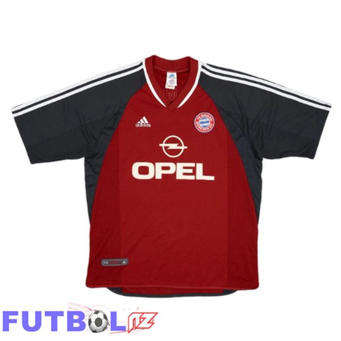 Camisetas De Futbol Bayern Munich Retro Primera Rojo 2001-2002