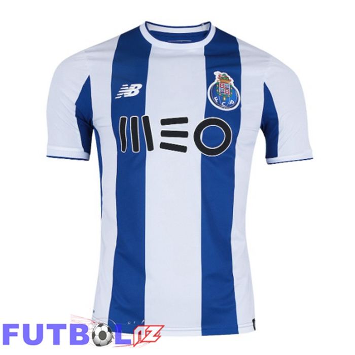 Camisetas De Futbol FC Porto Retro Primera Blanco Azul 2017-2018