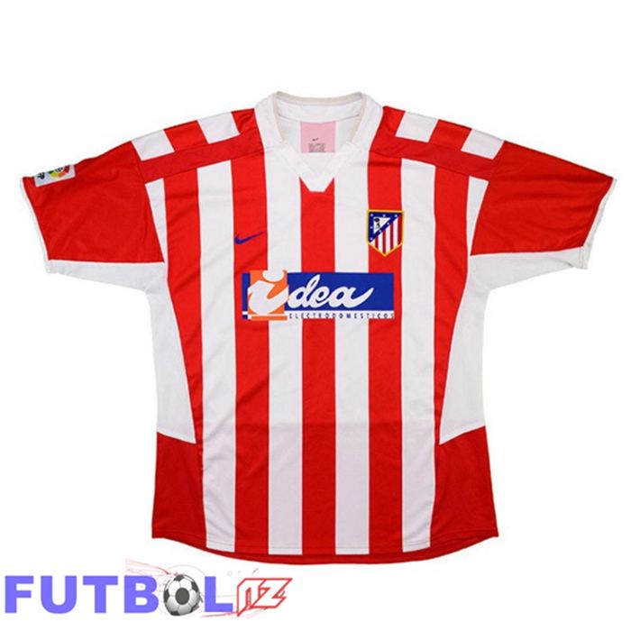 Camisetas De Futbol Atletico Madrid Retro Primera Rojo 2002-2003