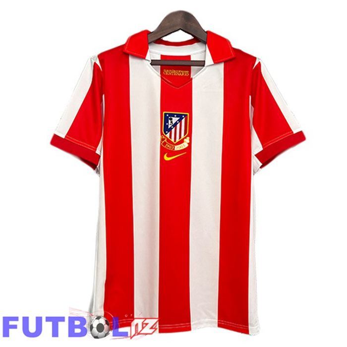 Camisetas De Futbol Atletico Madrid Retro Primera Rojo 2003-2004