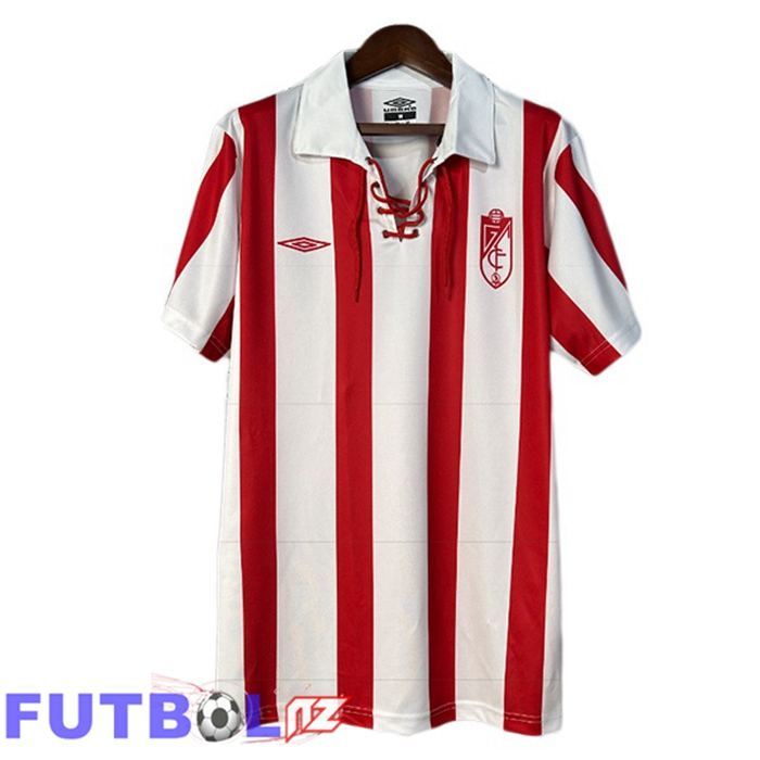 Camisetas De Futbol Granada CF Retro Primera Blanco Rojo 2005-2006