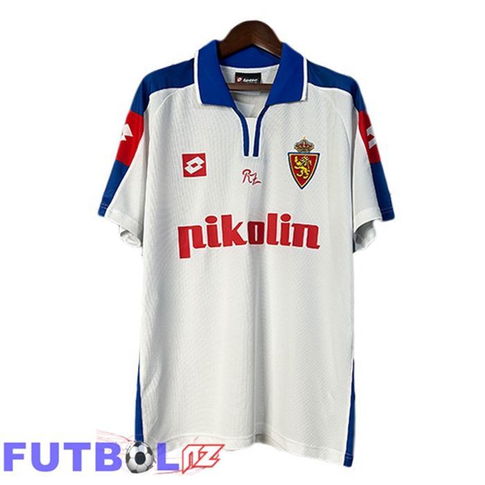 Camisetas De Futbol Real Zaragoza Retro Primera Blanco 2003-2005