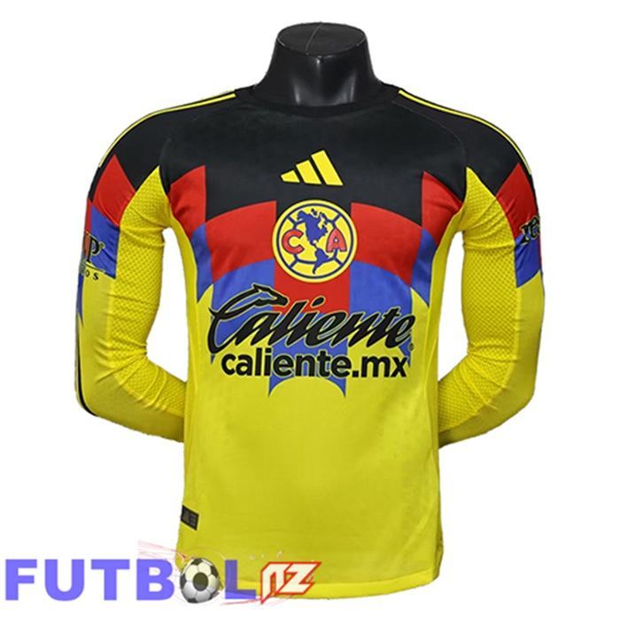 Camisetas De Futbol Club America Primera Manga Larga 2025/2026