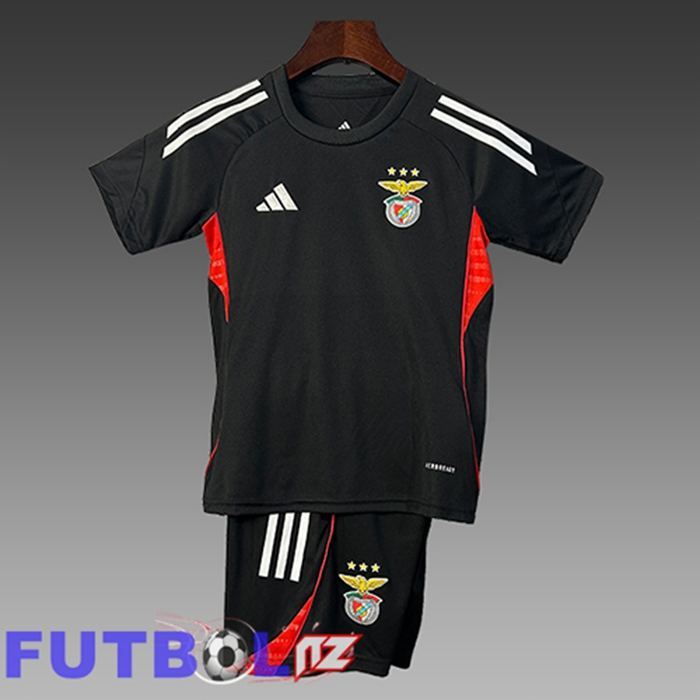 Camiseta Entrenamiento Benfica Ninos Negro/Rojo/Blanco 2025/2026