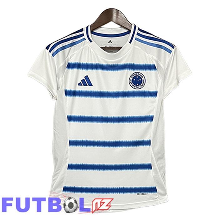 Camisetas De Futbol Cruzeiro EC Mujer Segunda 2025/2026