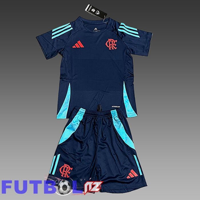 Camiseta Entrenamiento Flamengo Ninos Azul Oscuro 2025/2026