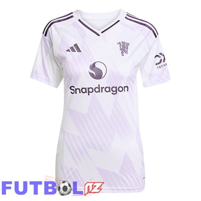 Camisetas De Futbol Manchester United Mujer Segunda 2025/2026