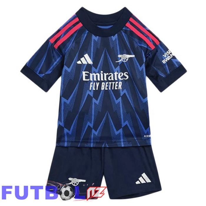 Camisetas De Futbol Arsenal Ninos Segunda Azul Real 2025/2026