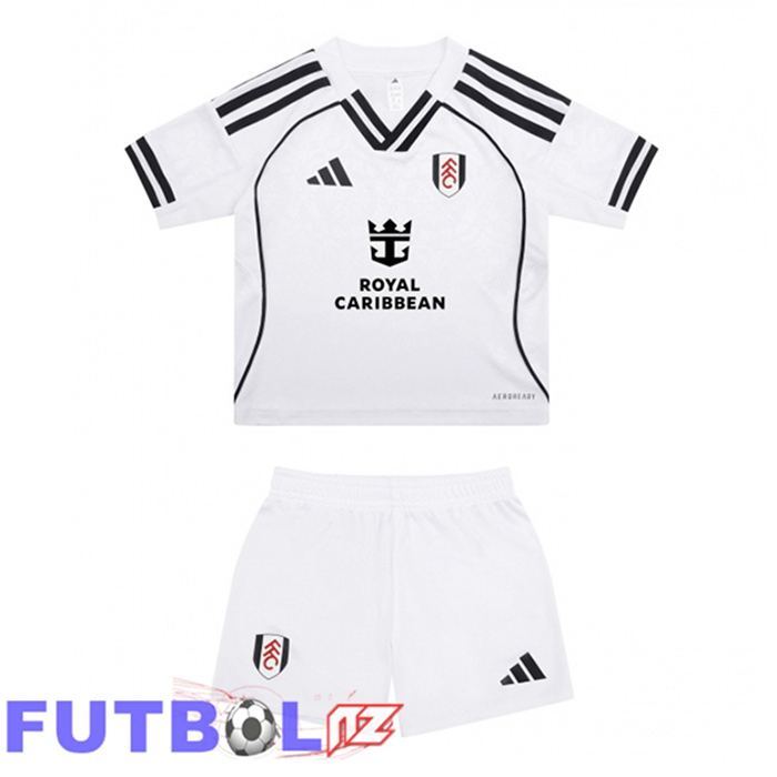 Camisetas De Futbol Fulham FC Ninos Primera Blanco 2025/2026
