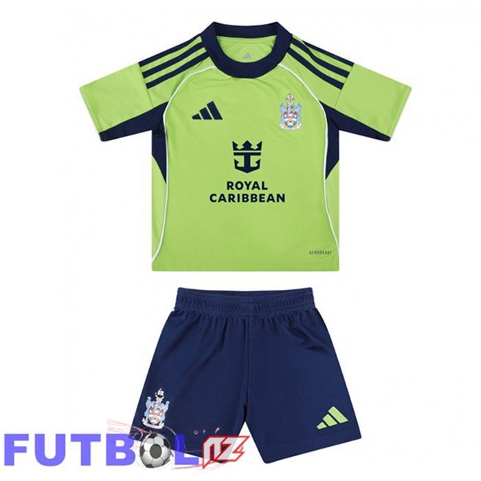 Camisetas De Futbol Fulham FC Ninos Segunda Verde 2025/2026