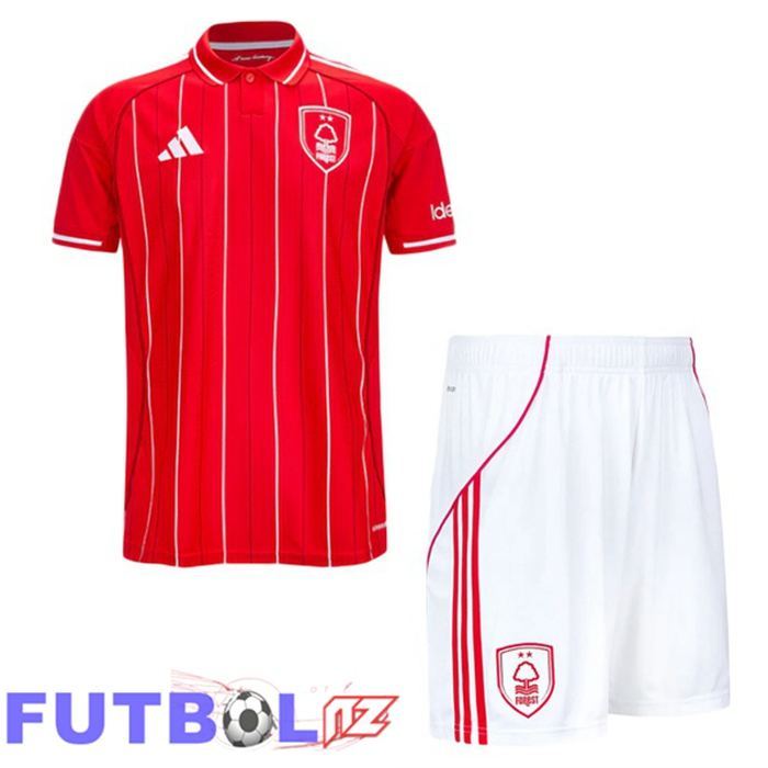 Camisetas De Futbol Nottingham Forest Ninos Primera Rojo 2025/2026