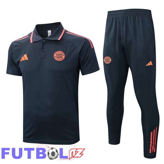 Camiseta Polo Bayern Munich + Pantalones Gris 2025/2026