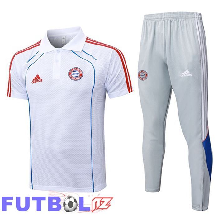 Camiseta Polo Bayern Munich + Pantalones Blanco 2025/2026