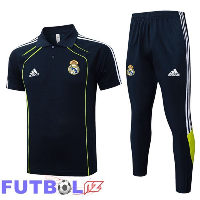 Camiseta Polo Real Madrid + Pantalones Azul Real 2025/2026