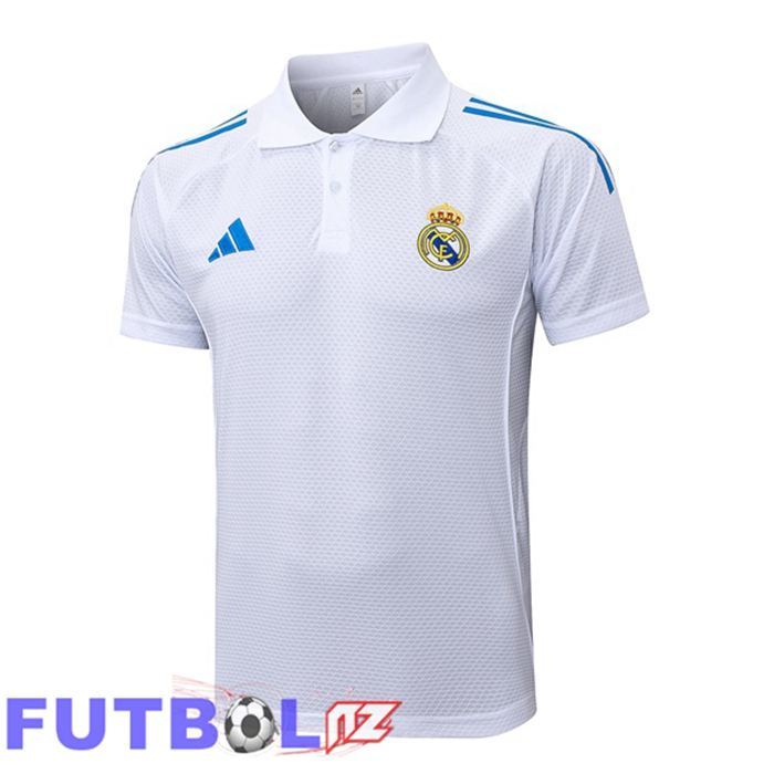 Camiseta Polo Real Madrid Blanco 2025/2026