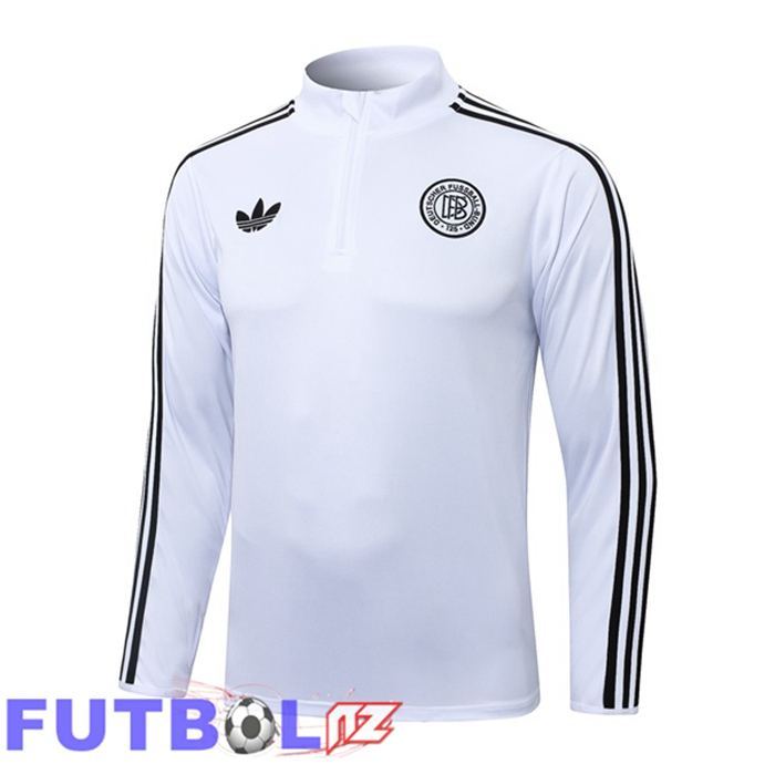 Sudadera De Entrenamiento Alemania Blanco 2025/2026