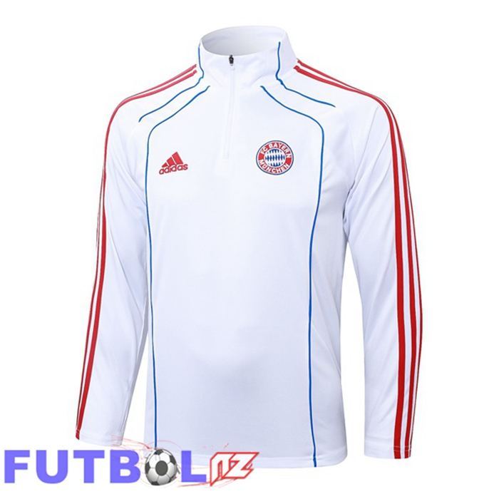 Sudadera De Entrenamiento Bayern Munich Blanco 2025/2026