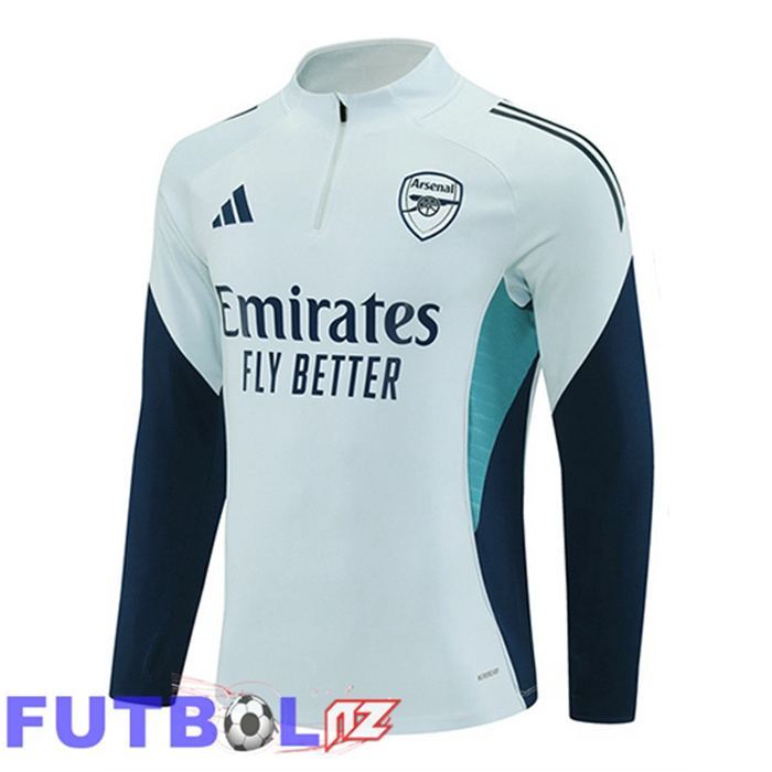 Sudadera De Entrenamiento Arsenal Gris 2025/2026