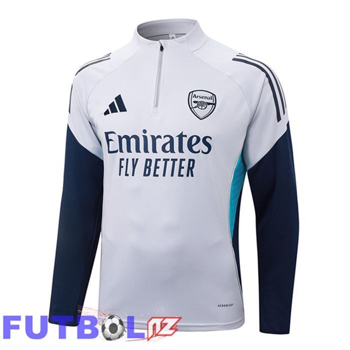 Sudadera De Entrenamiento Arsenal Blanco 2025/2026