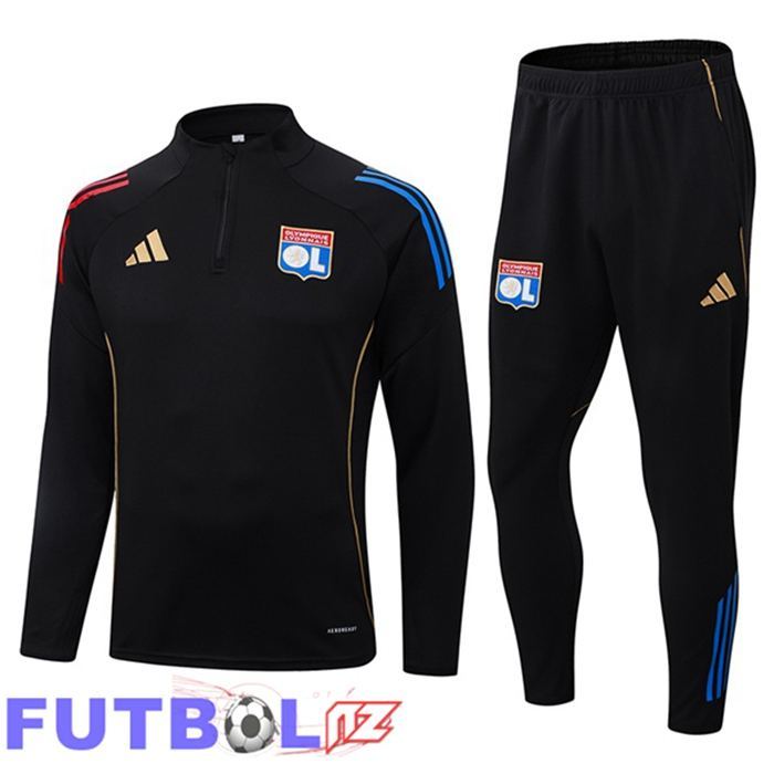Chandal Equipos De Futbol lyon OL Negro 2025/2026