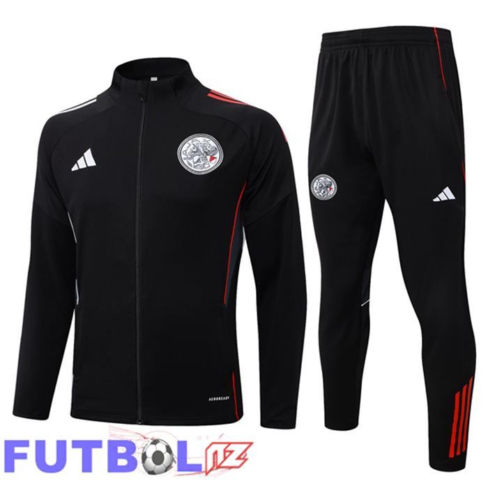 Chandal Equipos De Futbol - Chaqueta AFC Ajax Negro 2025/2026