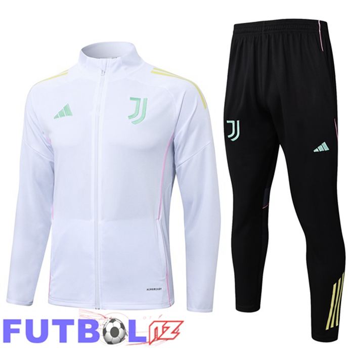 Chandal Equipos De Futbol - Chaqueta Juventus Blanco 2025/2026