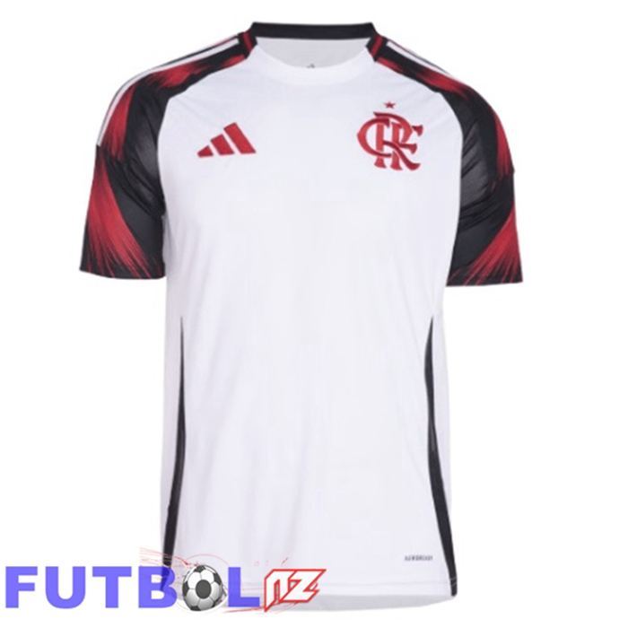 Camisetas De Futbol Flamengo Segunda Blanco 2025/2026