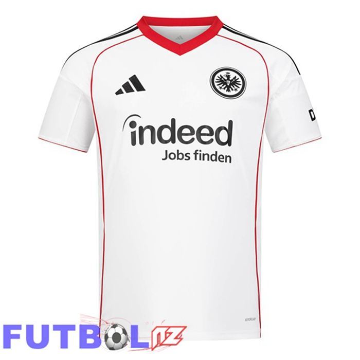 Camisetas De Futbol Eintracht Frankfurt Segunda Blanco 2025/2026