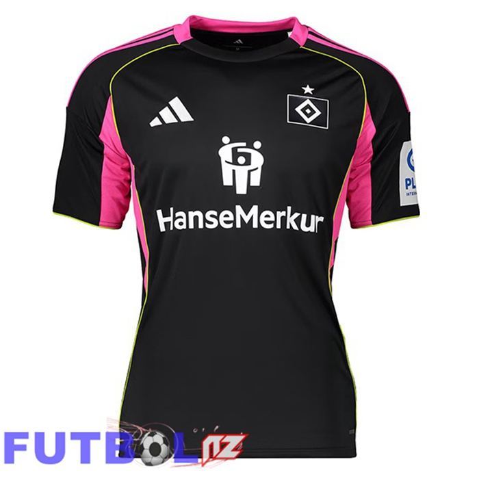 Camisetas De Futbol Hamburger SV Tercera Negro 2025/2026