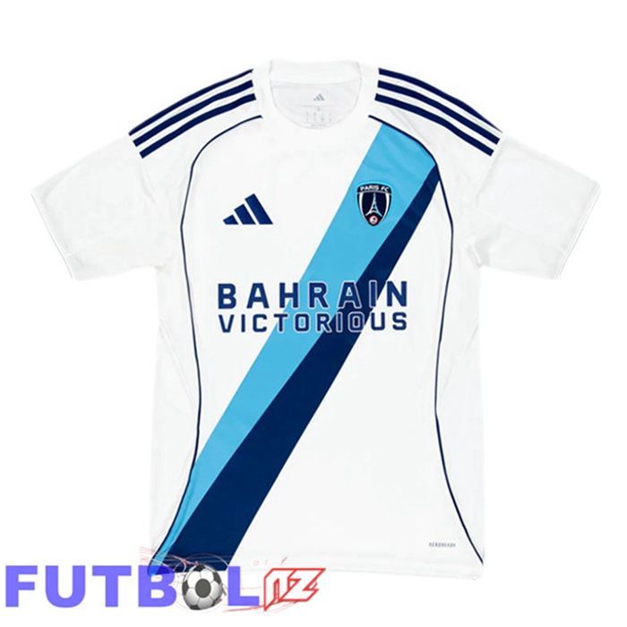 Camisetas De Futbol Paris FC Segunda Blanco 2025/2026
