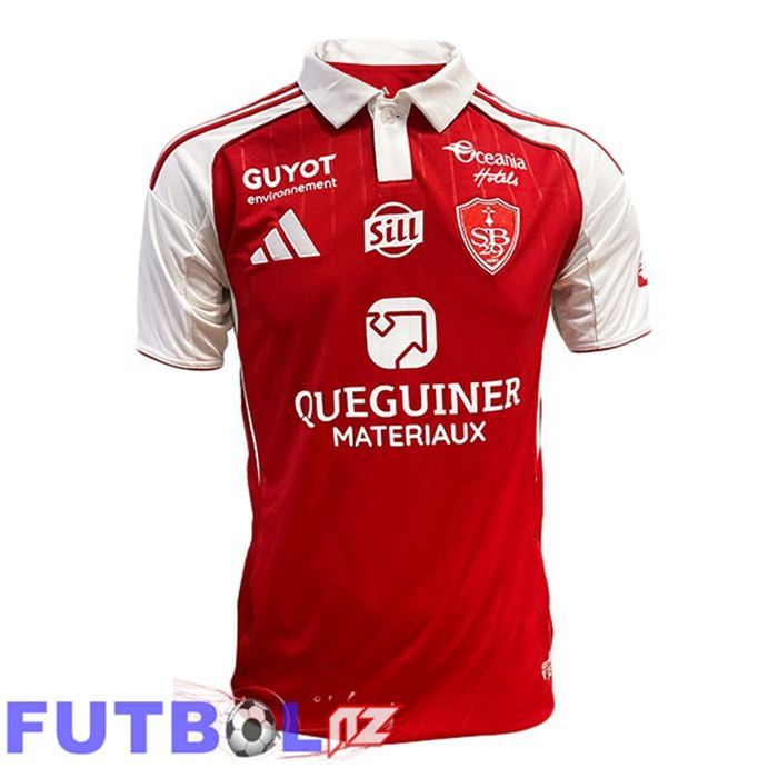 Camisetas De Futbol Stade Brestois Primera Rojo 2025/2026