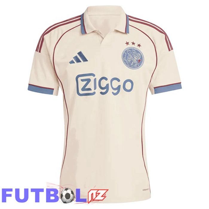Camisetas De Futbol AFC Ajax Tercera Amarillo 2025/2026