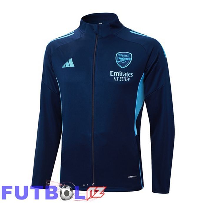 Chaquetas Futbol Arsenal Azul Real 2025/2026