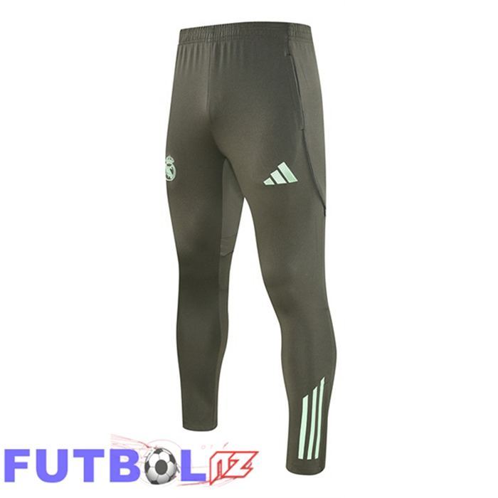 Pantalon Entrenamiento Real Madrid Verde 2025/2026
