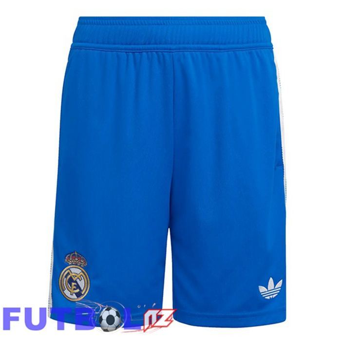Cortos de Futbol Real Madrid Tercera Azul 2025/2026