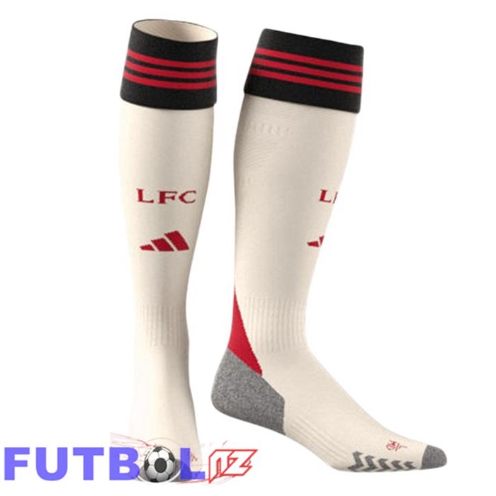 Calcetines De Futbol FC Liverpool Segunda Amarillo 2025/2026