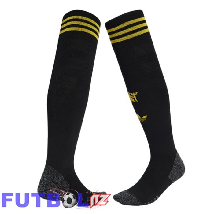 Calcetines De Futbol Manchester United Tercera Negro 2025/2026