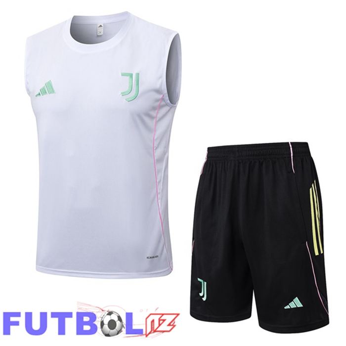 Chalecos De Futbol Juventus + Cortos Blanco 2025/2026