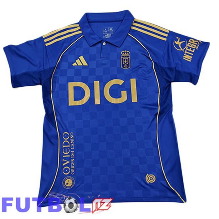 Camisetas De Futbol Real Oviedo Primera Azul 2025/2026