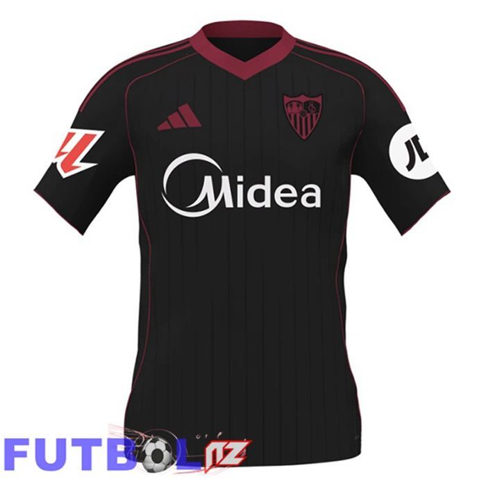 Camisetas De Futbol Sevilla FC Tercera Negro 2025/2026