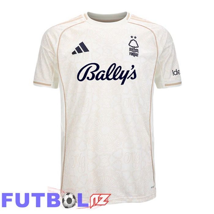 Camisetas De Futbol Nottingham Forest Segunda Blanco 2025/2026