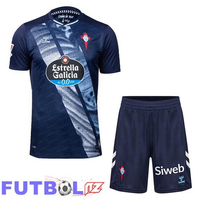 Camisetas De Futbol Celta Vigo Ninos Segunda Azul Real 2025/2026