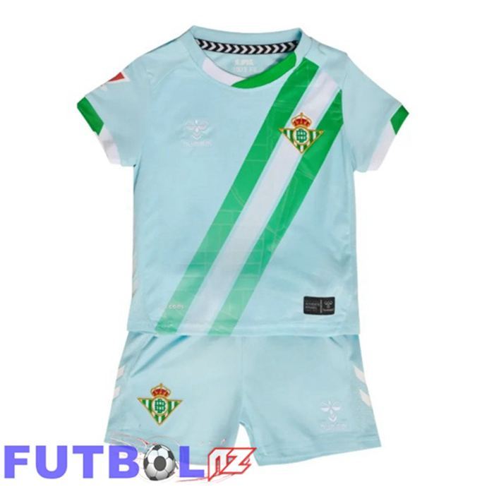 Camisetas De Futbol Real Betis Ninos Segunda Azul 2025/2026