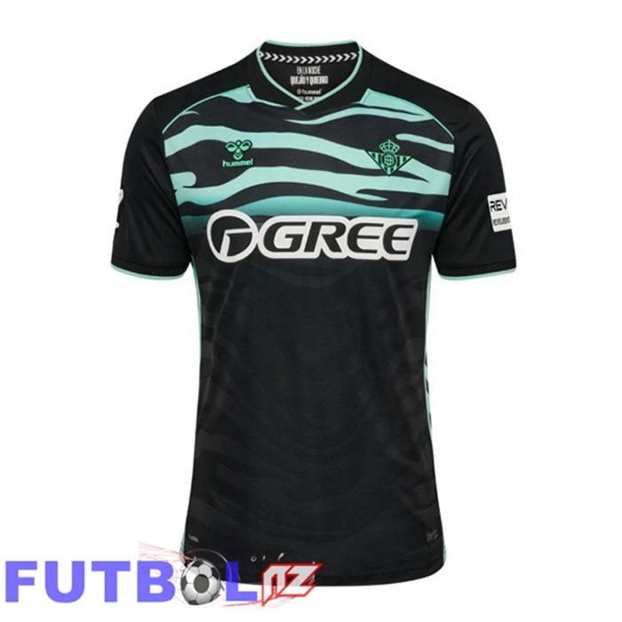 Camisetas De Futbol Real Betis Tercera Negro 2025/2026
