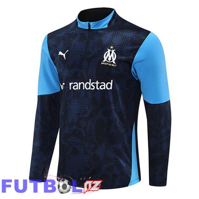 Sudadera De Entrenamiento Marsella OM Azul Real 2025/2026