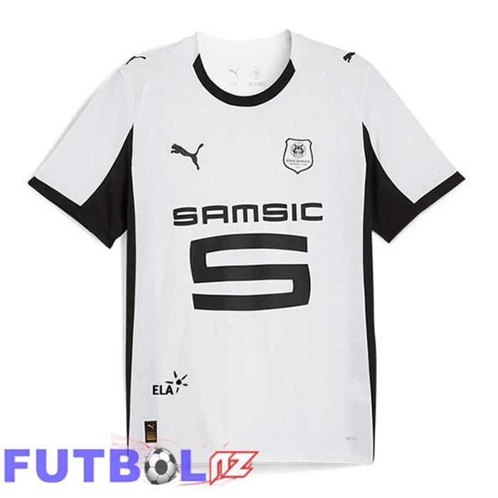 Camisetas De Futbol Stade Rennais Segunda Blanco 2025/2026
